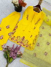 Nsr 859 Natural Crep Silk With Embrodary Siquance Work Top With Pant Dupatta Online Wholesale